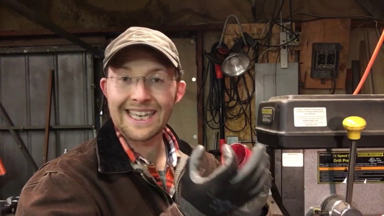 How To Drill HUGE Holes In 1/4