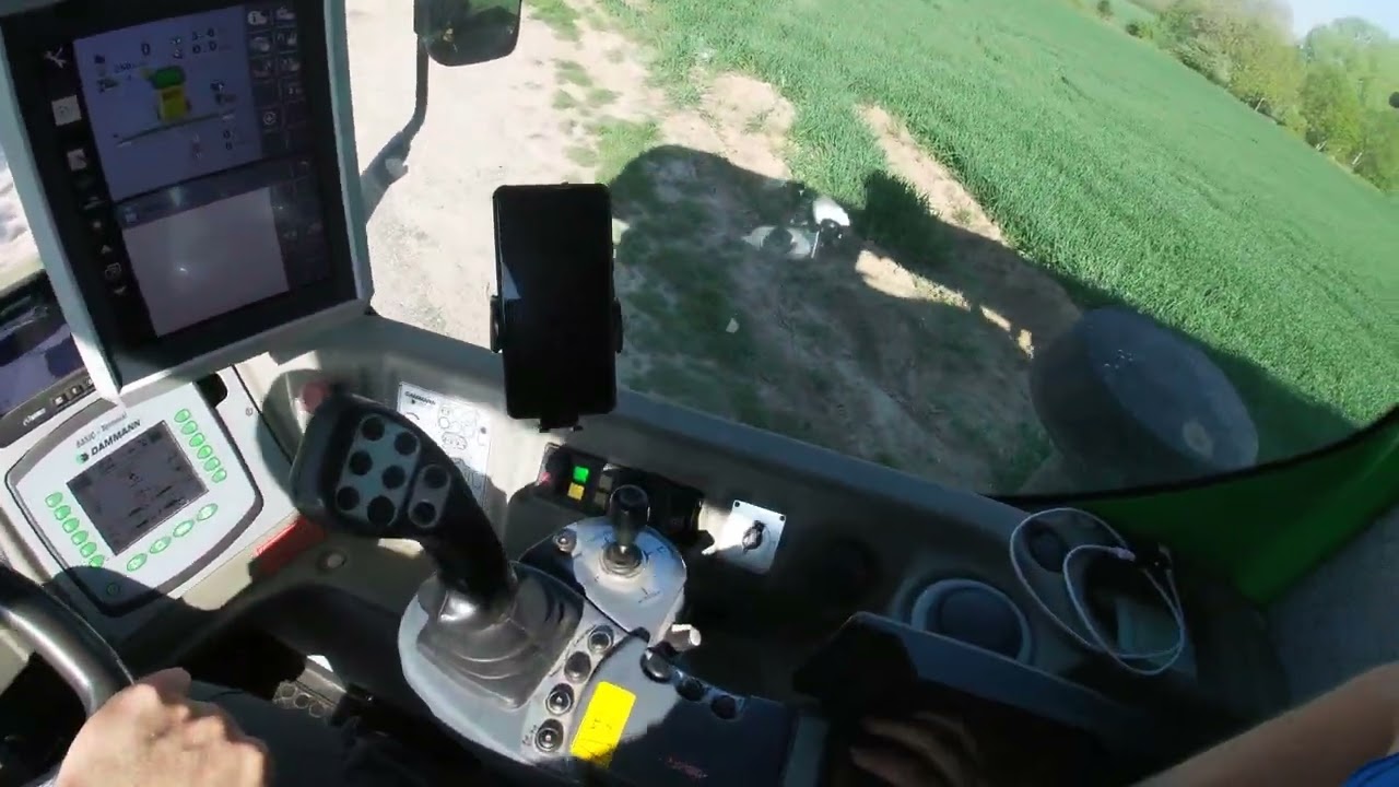 Dammann Dt 2000 S4 Highlander Gabonagyomírtás 2025 4k #agriculture  #foryou #landwirtschaft