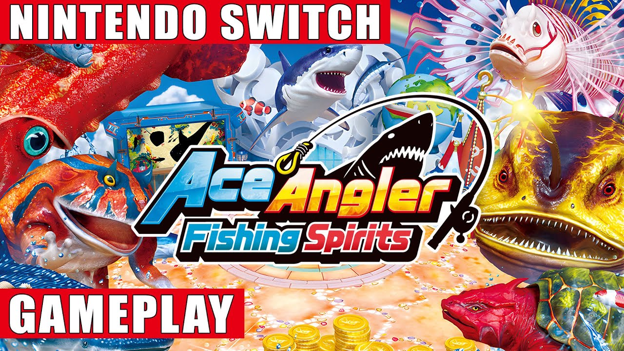 Ace Angler: Fishing Spirits Nintendo Switch Gameplay