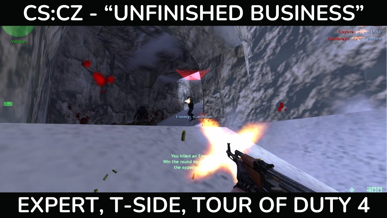 CS:CZ - Unfinished Business (T), Tour of Duty 4, Expert