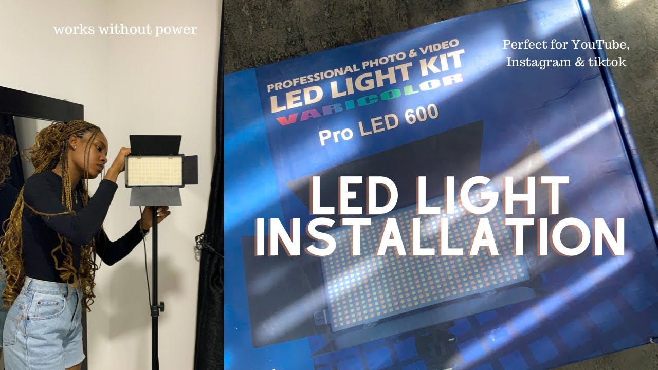 PRO LED 600 unboxing | installation and review.