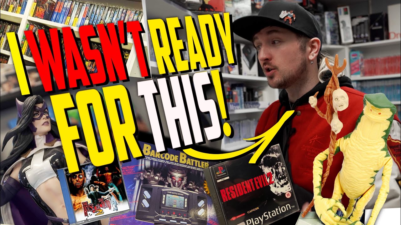 Retro Game & Vintage Toy Hunt At Doorway To Dorkness Doncaster!