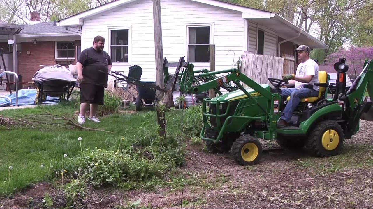 #58 Patrick's Yard vs. John Deere 1025R