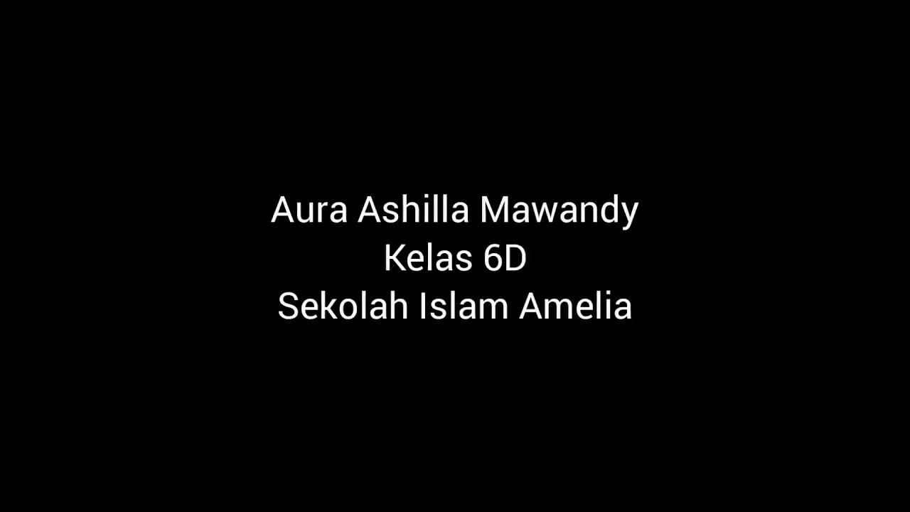Aktivitas Senam Lantai Kelas 6 SD Islam Amelia