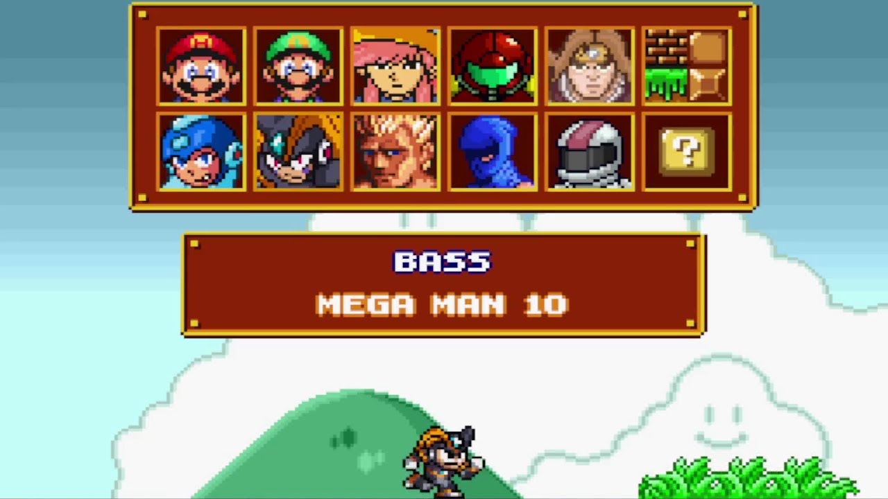 Super Mario Bros. Crossover (SMB2: The Lost Levels) - Full Longplay as Bass