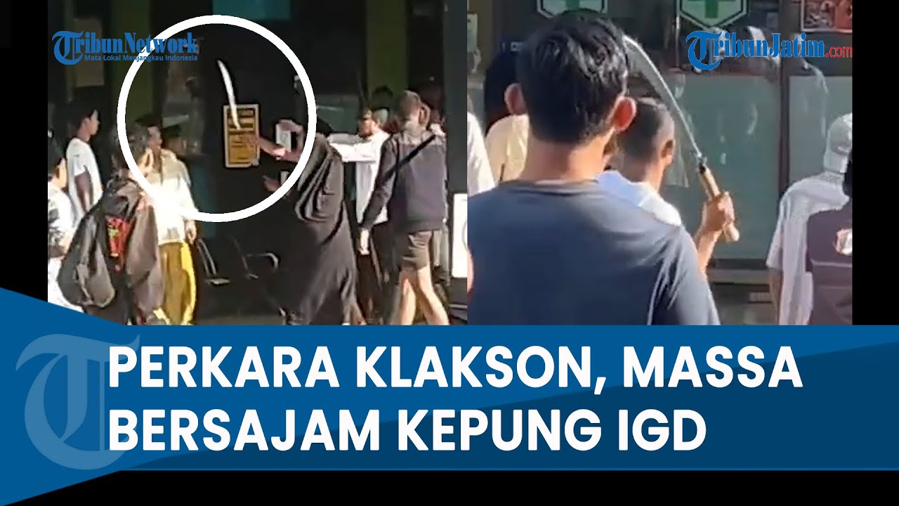 AKAR MASALAH MASSA BERSAJAM KEPUNG PUSKESMAS di Bangkalan, Polisi Sebut Dipicu Bunyi Klakson Mobil