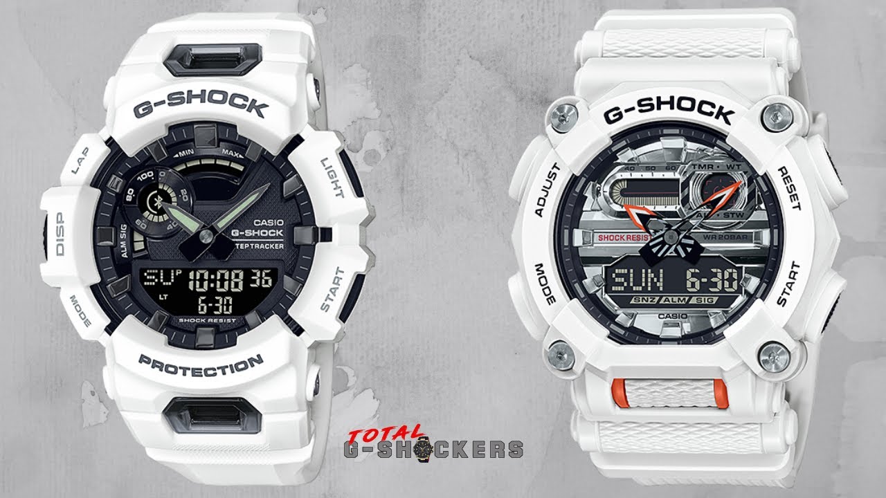 Casio G-Shock G-SQUAD GBA900-7A vs GA900AS-7A
