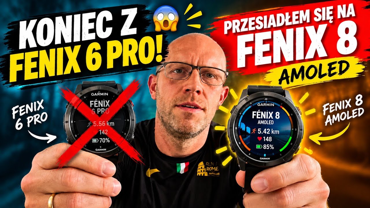 KONIEC Z FENIX 6 PRO! 😱 Przesiadłem się na Fenix 8 AMOLED