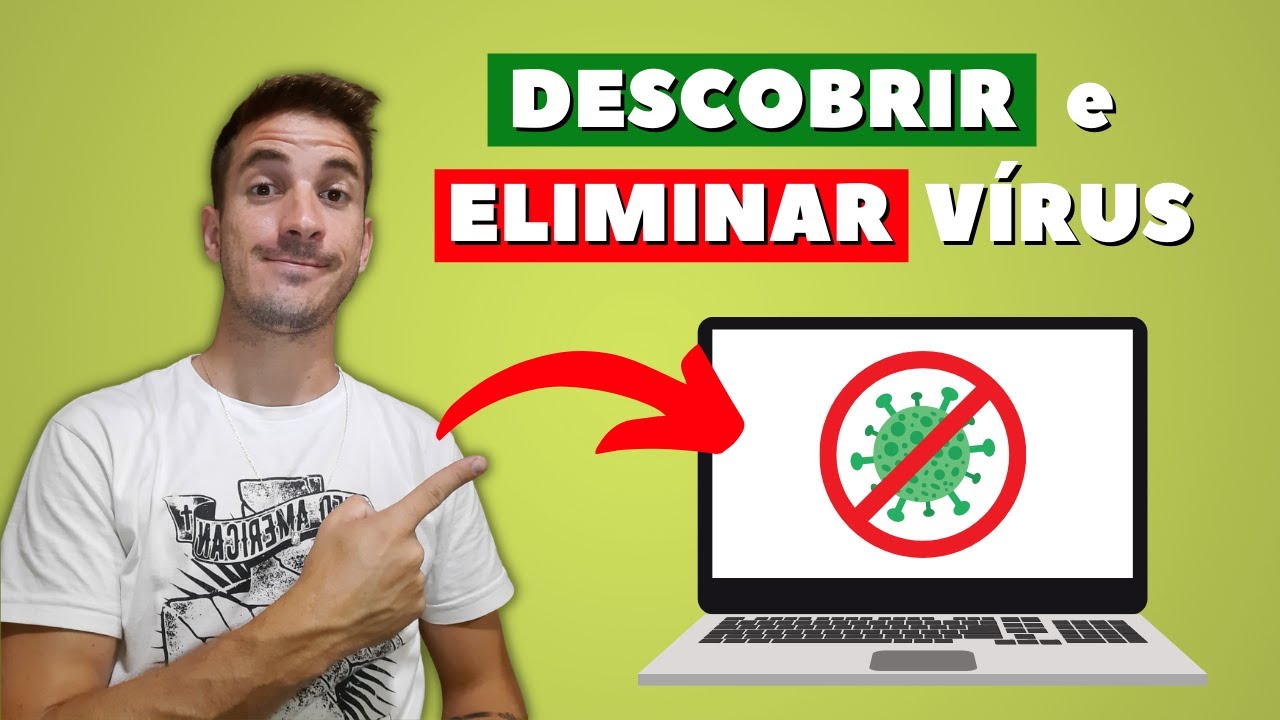 Como DESCOBRIR e ELIMINAR V&Iacute;RUS NO WINDOWS 10