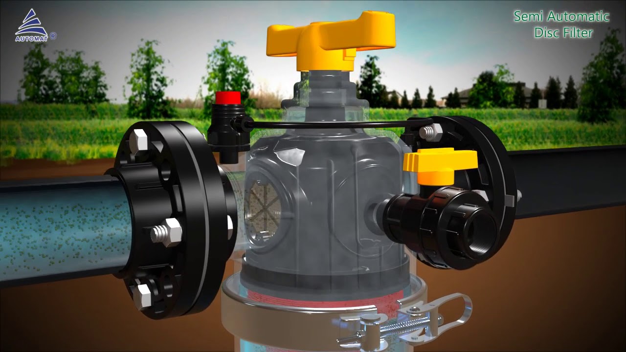 Semi Automatic Disc Filter