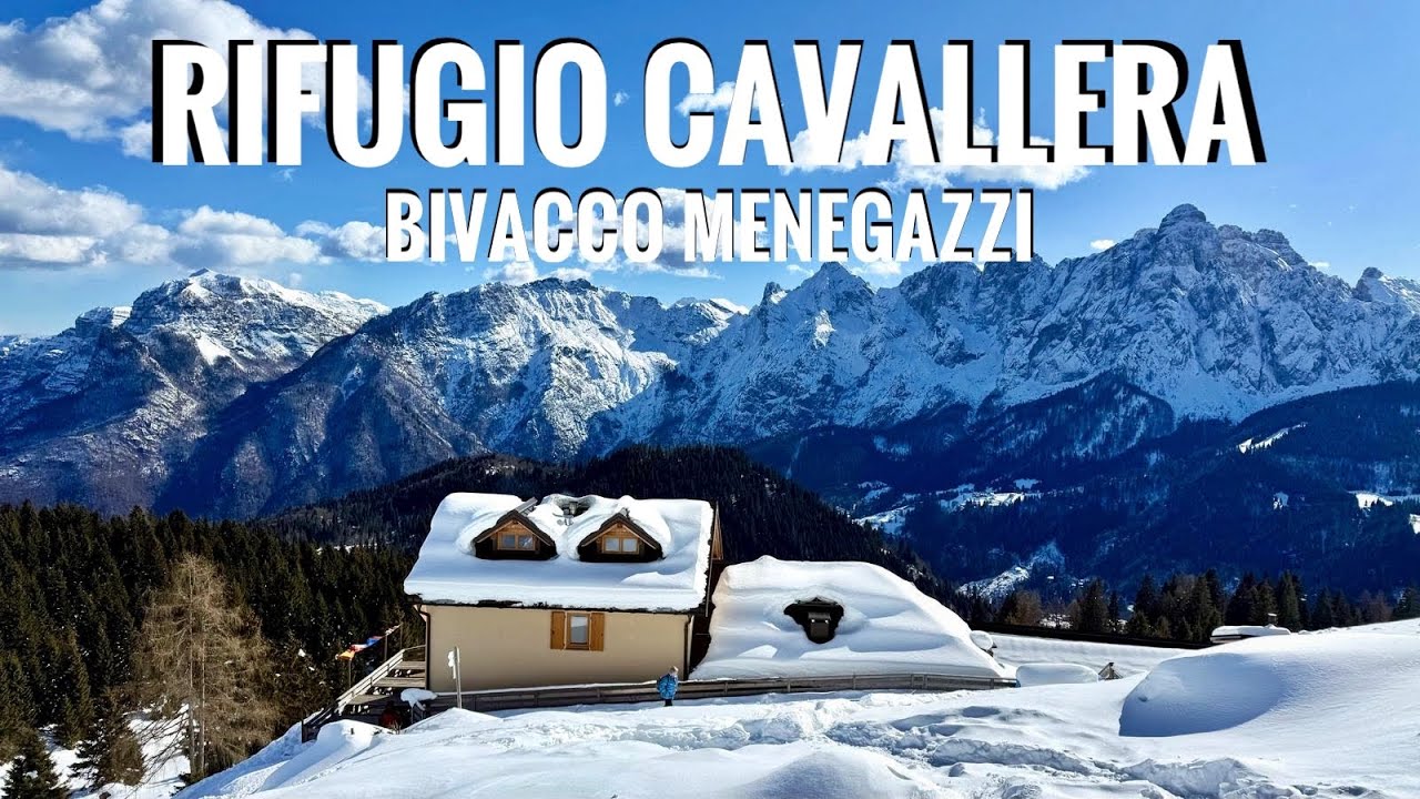 Un angolo segreto delle Dolomiti ❄️ Bivacco Menegazzi e Malga Cavallera in inverno