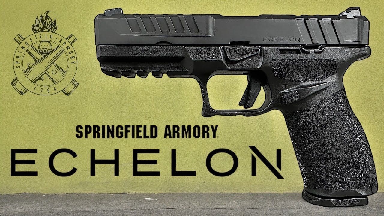 SPRINGFIELD ARMORY ECHELON le meilleur 9mm de combat actuel ? 4K