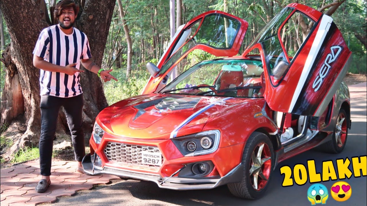THE Red Spider FERRARI Car of INDIA😍🔥