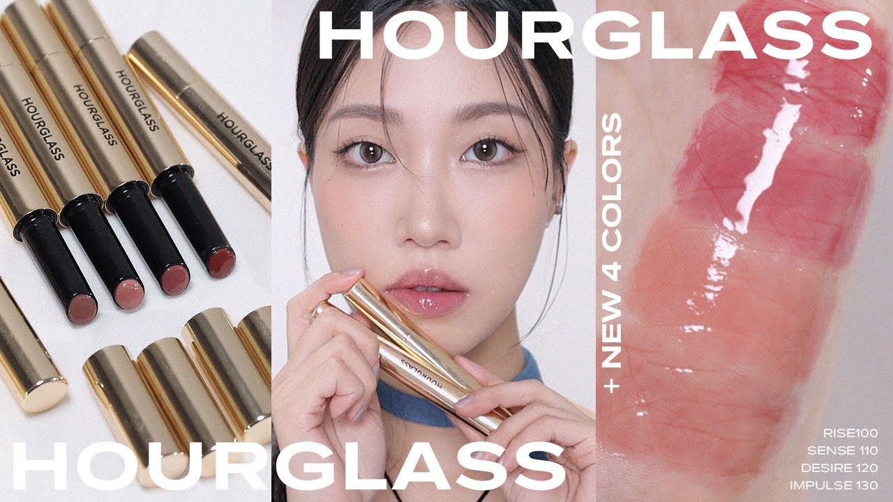 솔직히... 광택 1등! 아워글래스 글로시밤 NEW 4컬러 (vs기존컬러, 저렴이 비교 립스코💋) | 민스코 Minsco