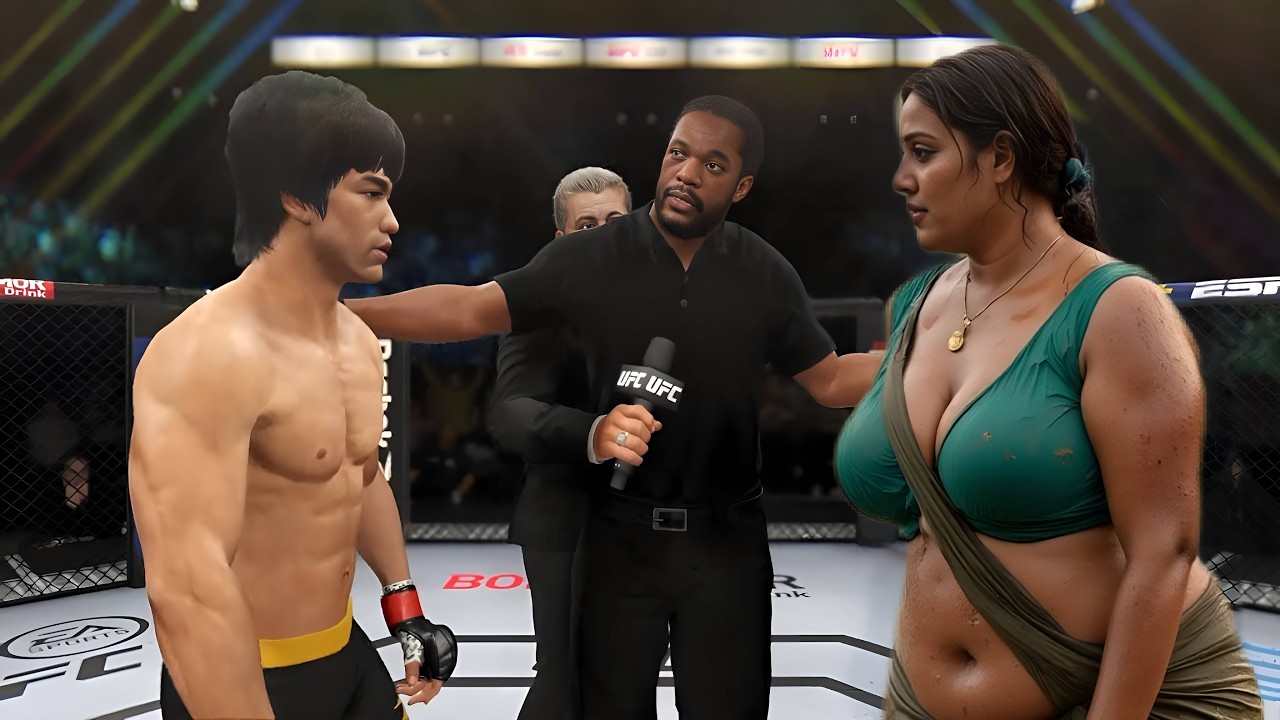 PS5 | Bruce Lee vs. Beautyful Sumati (EA Sports UFC 4)