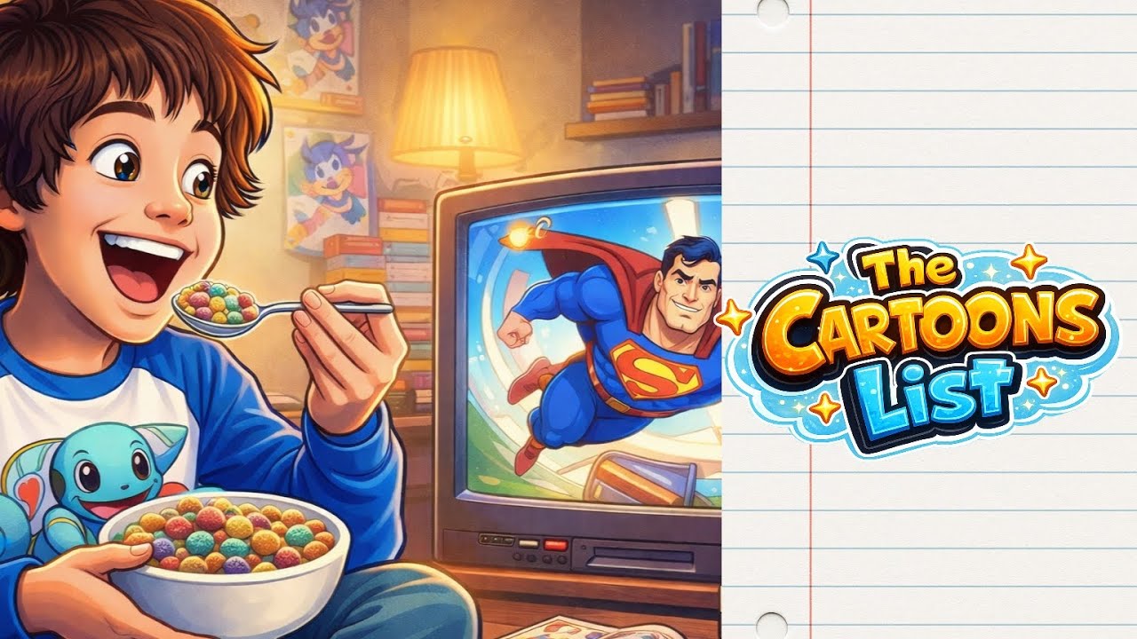 The Cartoons List: Fun List Friday