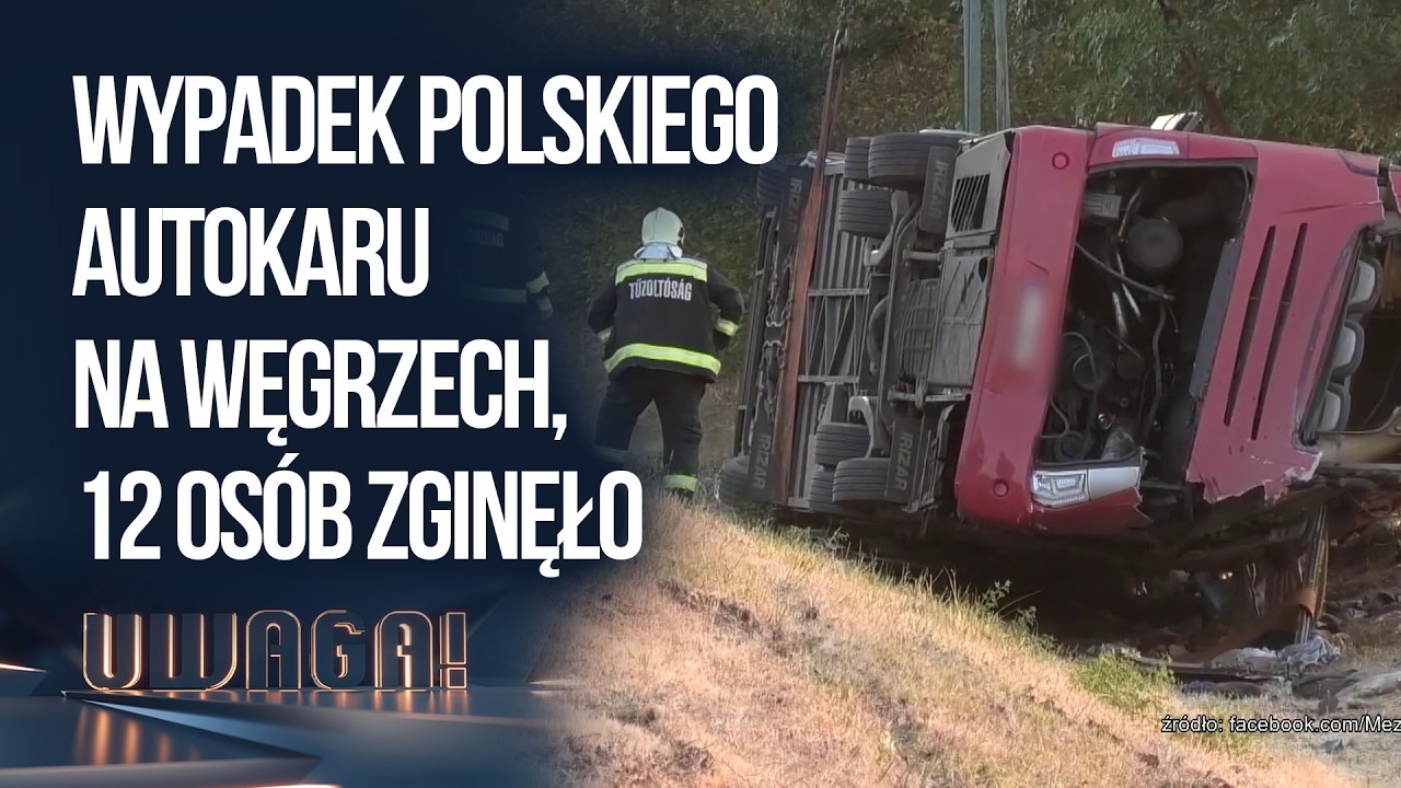Tragedia Polak&oacute;w na węgierskiej autostradzie. &bdquo;Ci, kt&oacute;rzy zginęli, siedzieli koło okna&rdquo; | UWAGA! TVN