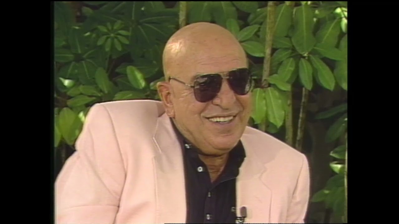 Telly Savalas (Kojak) sits down with The McCain Brothers in Los Angeles