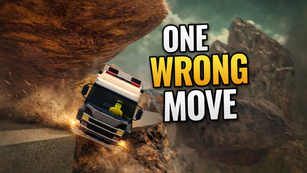 One Wrong Move and It’s Over | Roblox Deadly Indian Truck Driving