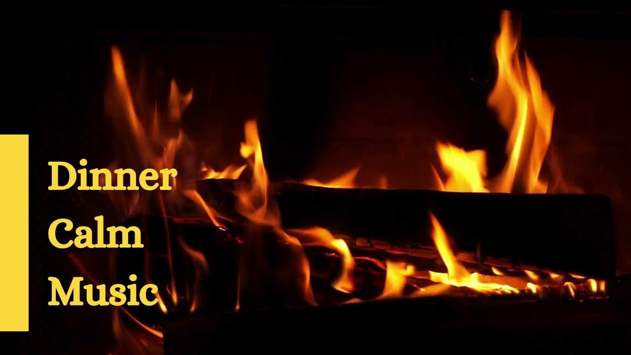 Relaxing Background Music • Soft Piano • Fireplace Ambience • Dinner Background  • Sleep Music