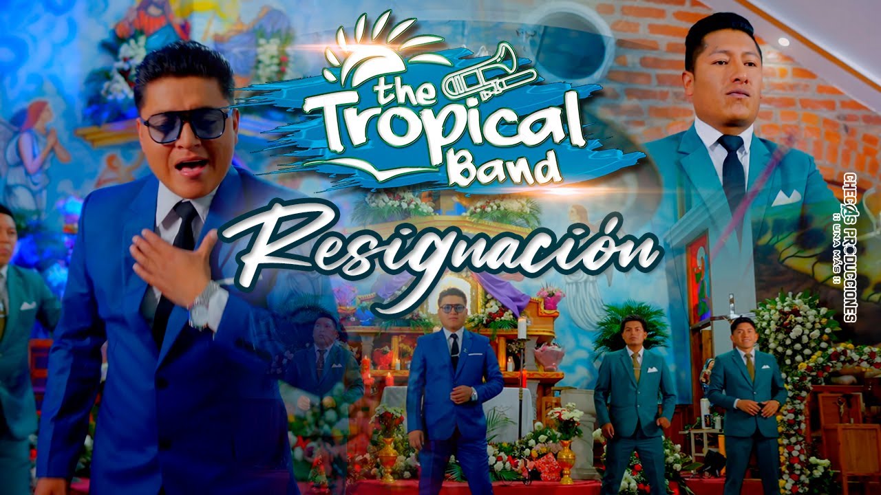 Resignación - The Tropical Band Ft JC (Official Video 4K)