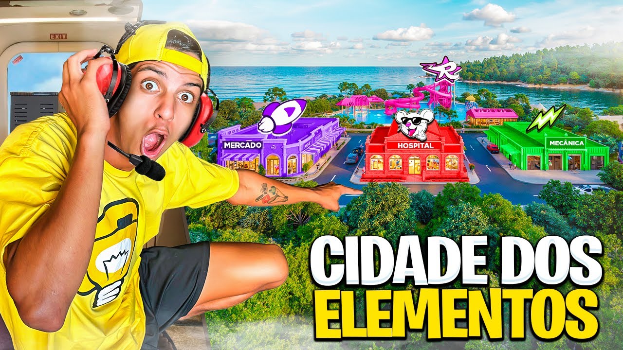 CONSTRUI A CIDADE DOS ELEMENTOS *Os rosa gostou ?