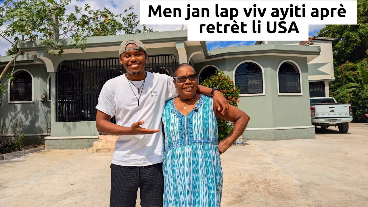 Men kijan yon Djaspora ap viv ayiti aprè retrèt li USA 