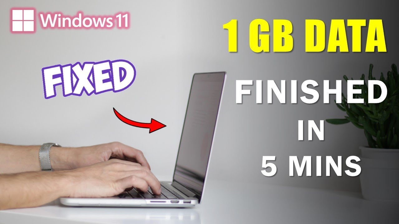How to Stop High Internet Data Usage In Windows 11 | Stop Background Data Consumption In Laptop & PC