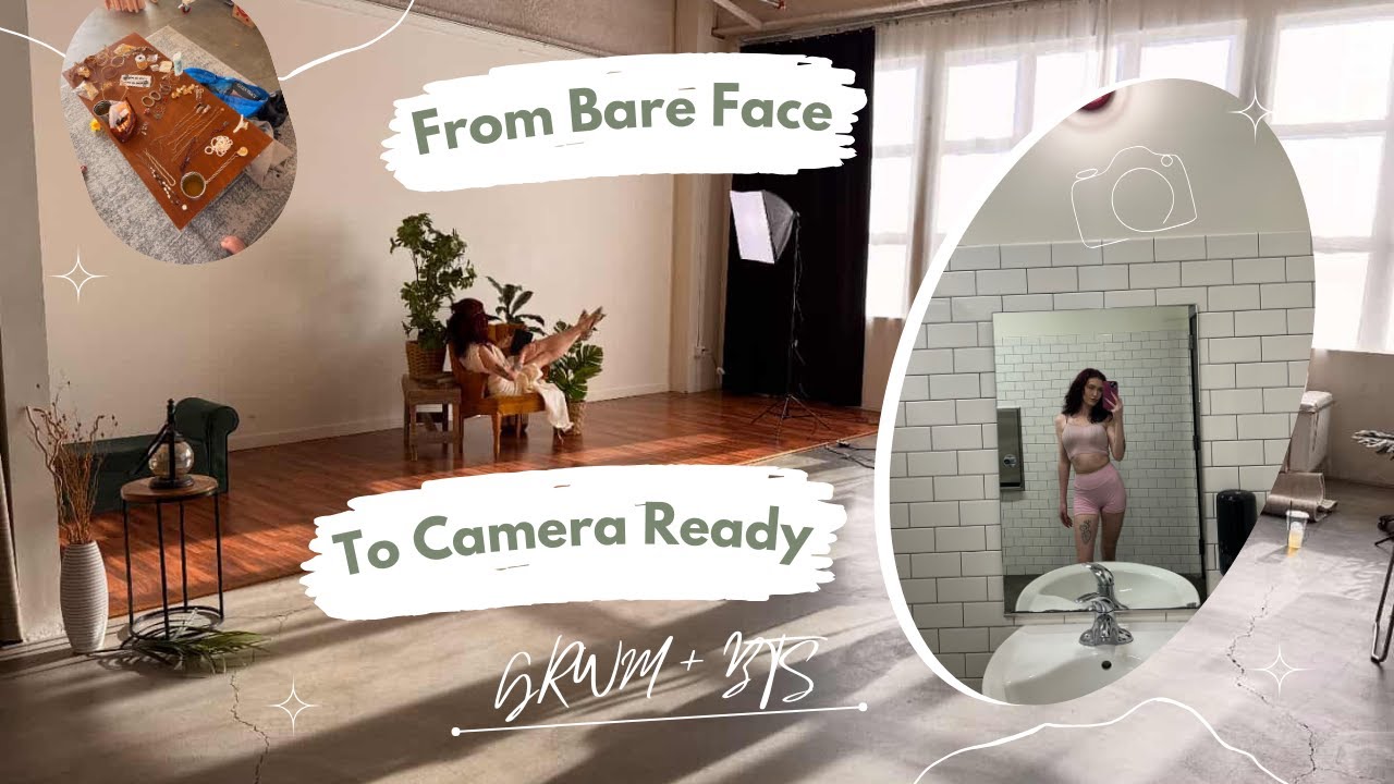From Bare Face to Camera Ready ✨ | GRWM + BTS