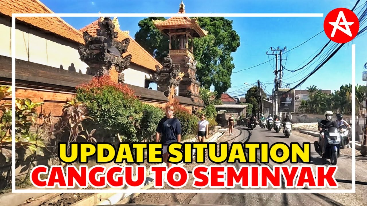 How situation Canggu to Seminyak Bali..!?, Quiet at Shortcut Canggu