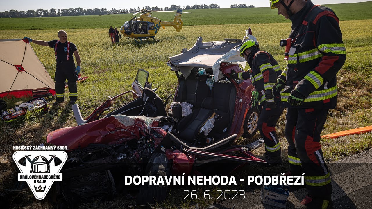 26. 6. 2023 - Dopravní nehoda Podbřezí