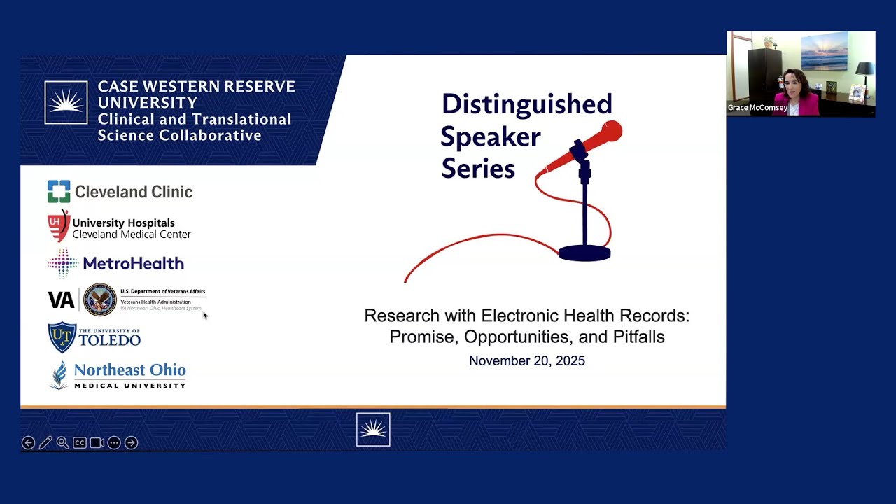 Distinguished Speaker Series | Research with Electronic Health Records | Emily Pfaff, PhD | CTSC