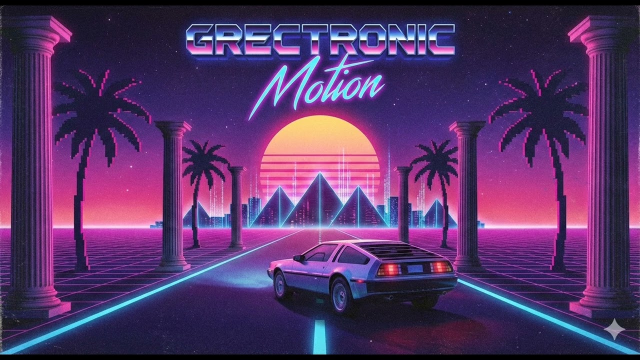 Grectronic - Motion #synthwave #chillwave #electronicmusic #ai #aimusic 