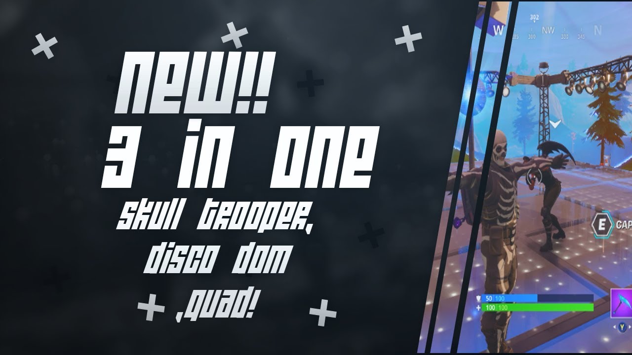 NEW! QUAD ROCKET LAUNCHER , DISCO DOM & SKULL TROOPER FULL SET GAMEPLAY!!