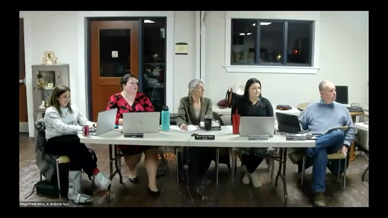 Village of Ballston Spa Board of Trustees Meeting 2/9/26