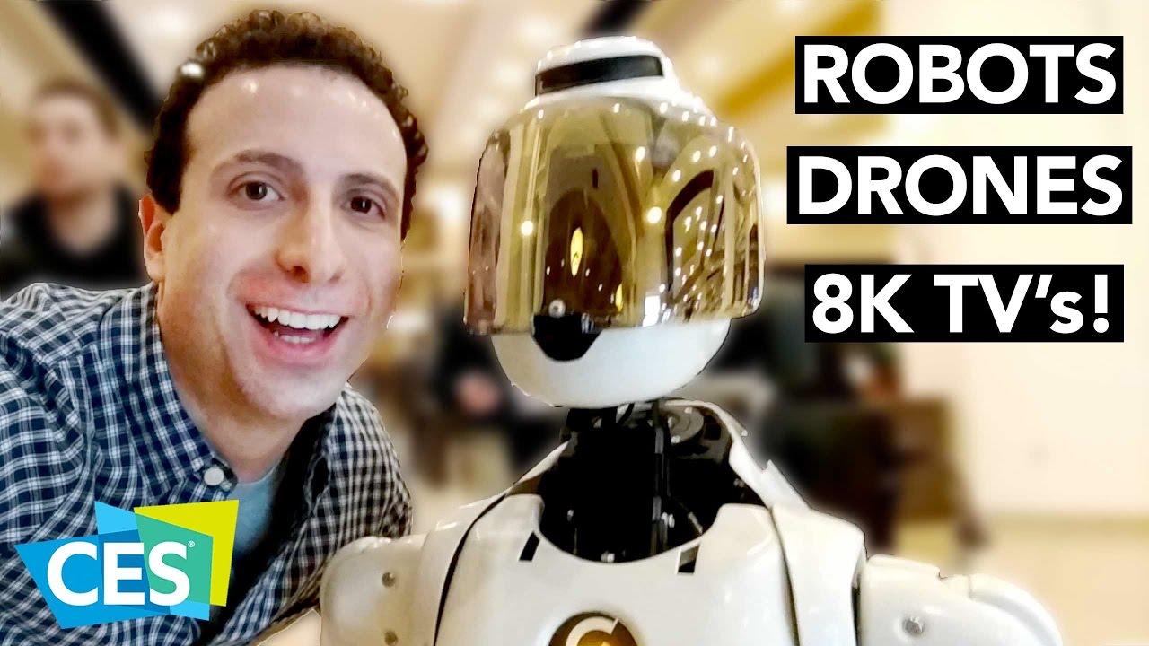 Crazy Gadgets at CES 2017 - 8K TV's, Smart Home Tech & more!