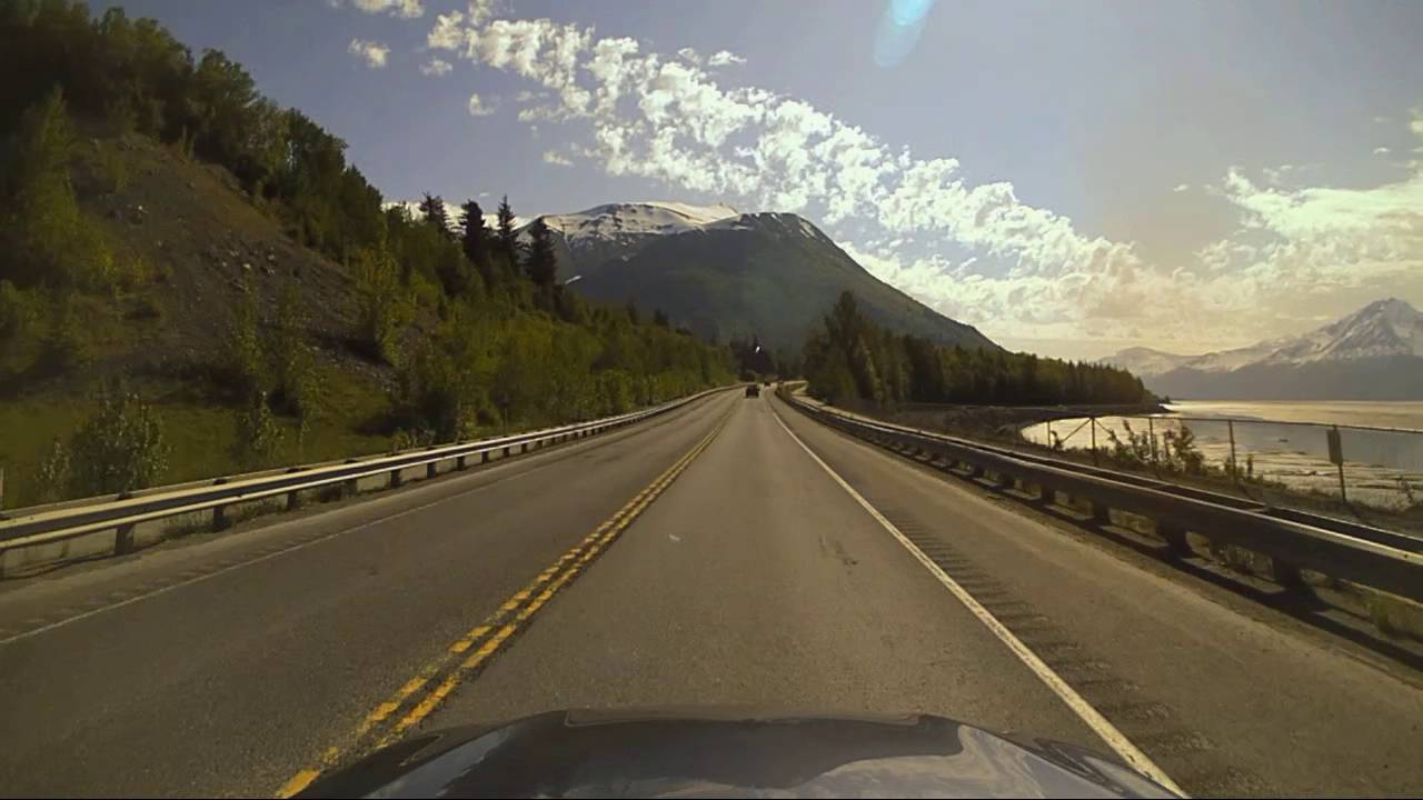 Beautiful Drive! Anchorage to Girdwood on Seward Highway