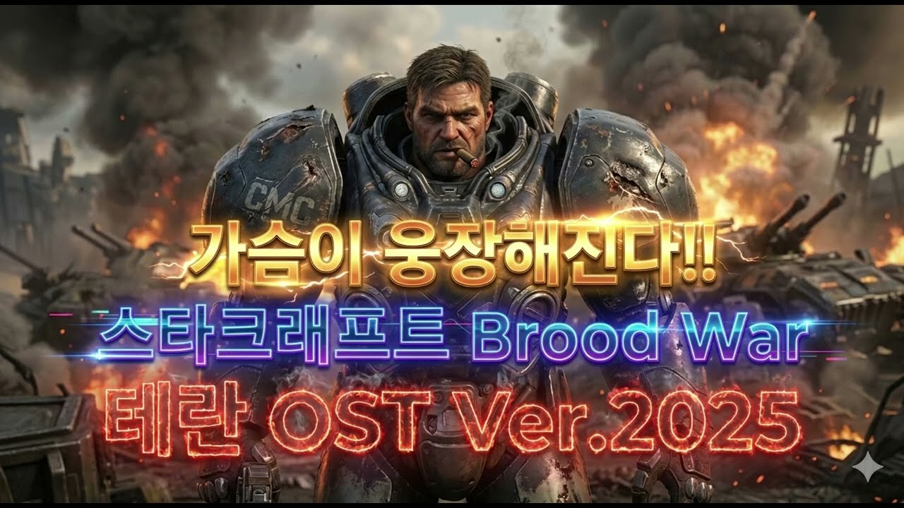 [AI Remix]2025 Ver 스타크래프트 브루드워 테란 테마 (Starcraft Terran Theme Remix)