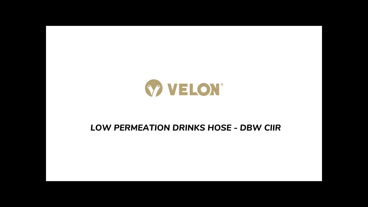LOW PERMEATION DRINKS HOSE DBW CIIR