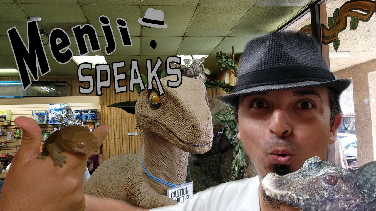 Menji Speaks - GCToOC: Prehistoric Pets & The Reptile Zoo | Fountain Valley