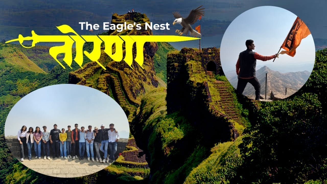 स्वराज्याचा पहिला किल्ला🚩| किल्ले तोरणा🧡|ती तटबंदी ती ताकद आणि तो आपला इतिहास|🙌🏻🧡#tornafort#sahyadri