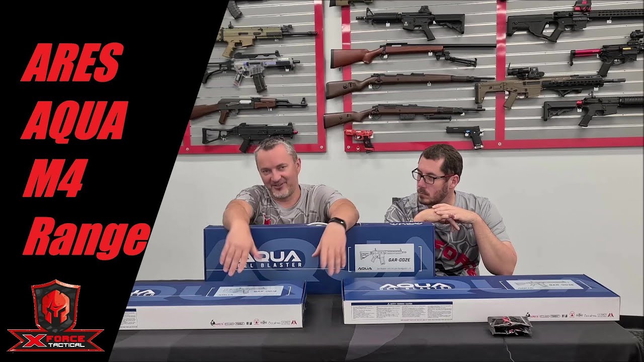 ARES AQUA M4 Gel Blaster Range by X-Force Tactical