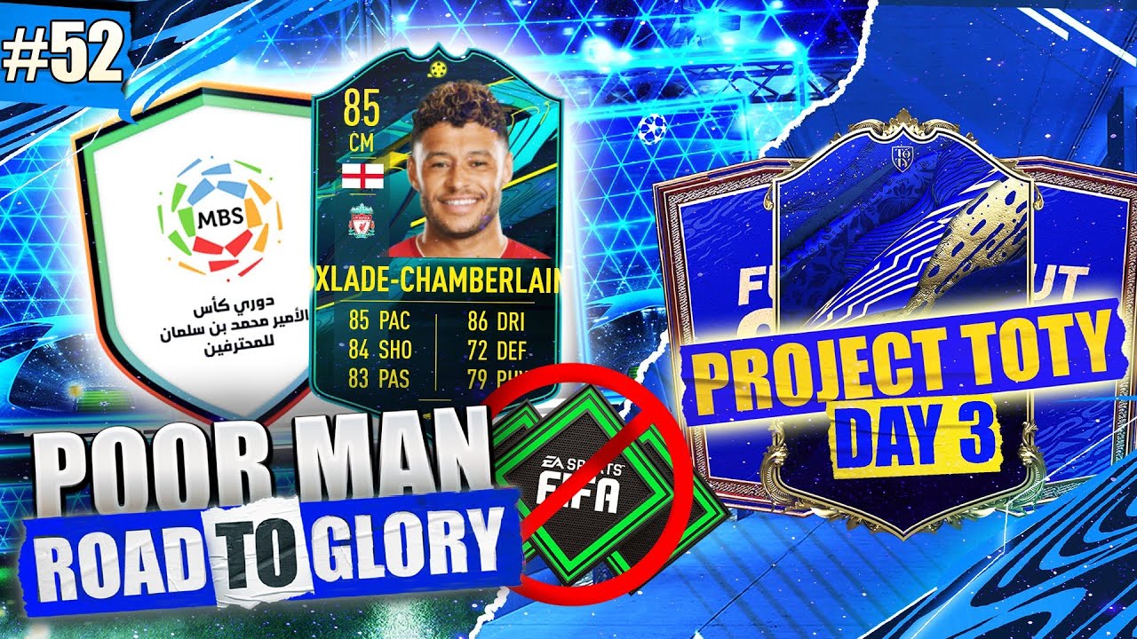 MOMENTS 85 CHAMBERLAIN BEST CM IN THE PL?!? PROJECT TOTY! - POOR MAN RTG #52 - FIFA 21 Ultimate Team
