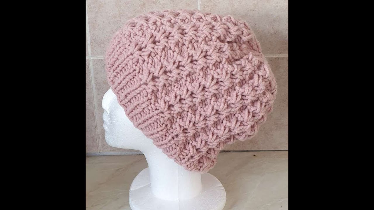 Gestrickte Mütze * MERLE *