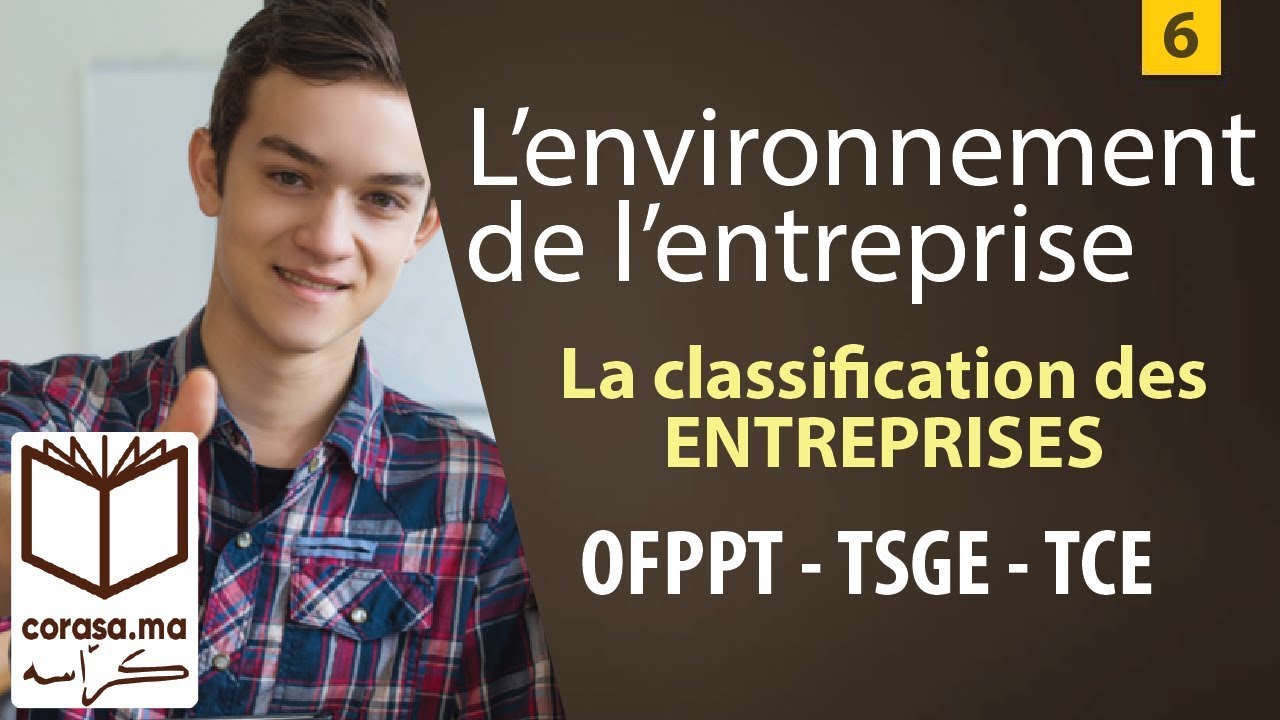 #06 - M04: L'environnement de l'Entreprise | La classification des entreprises | OFPPT (Darija)