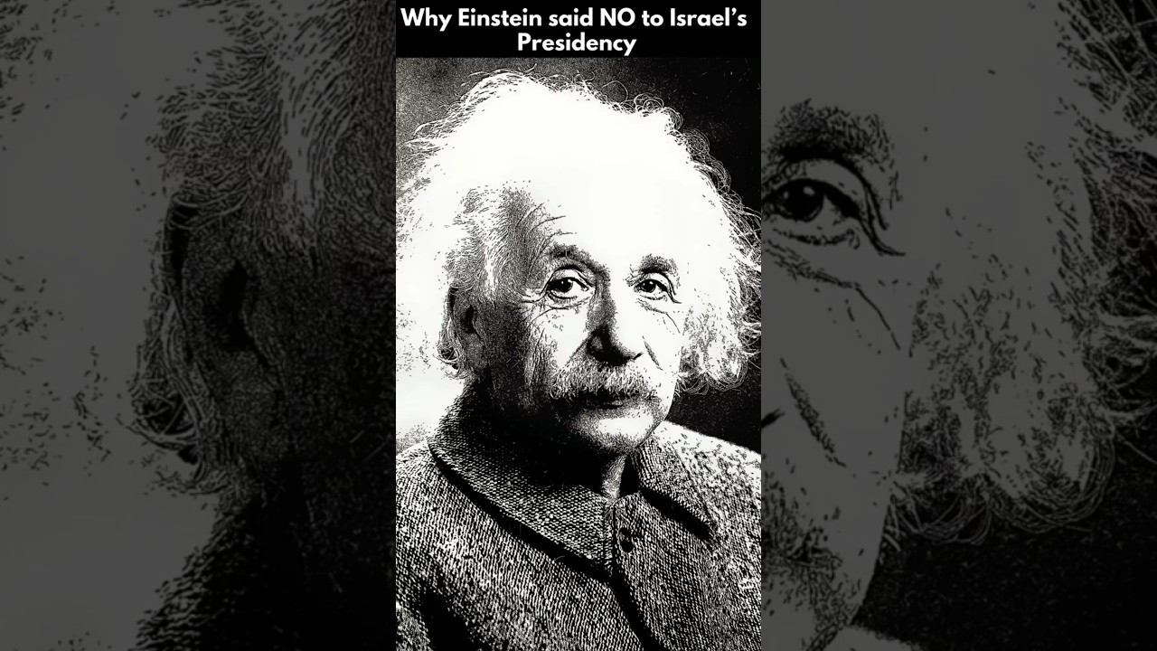 Why Einstein said NO to Israel&rsquo;s Presidency