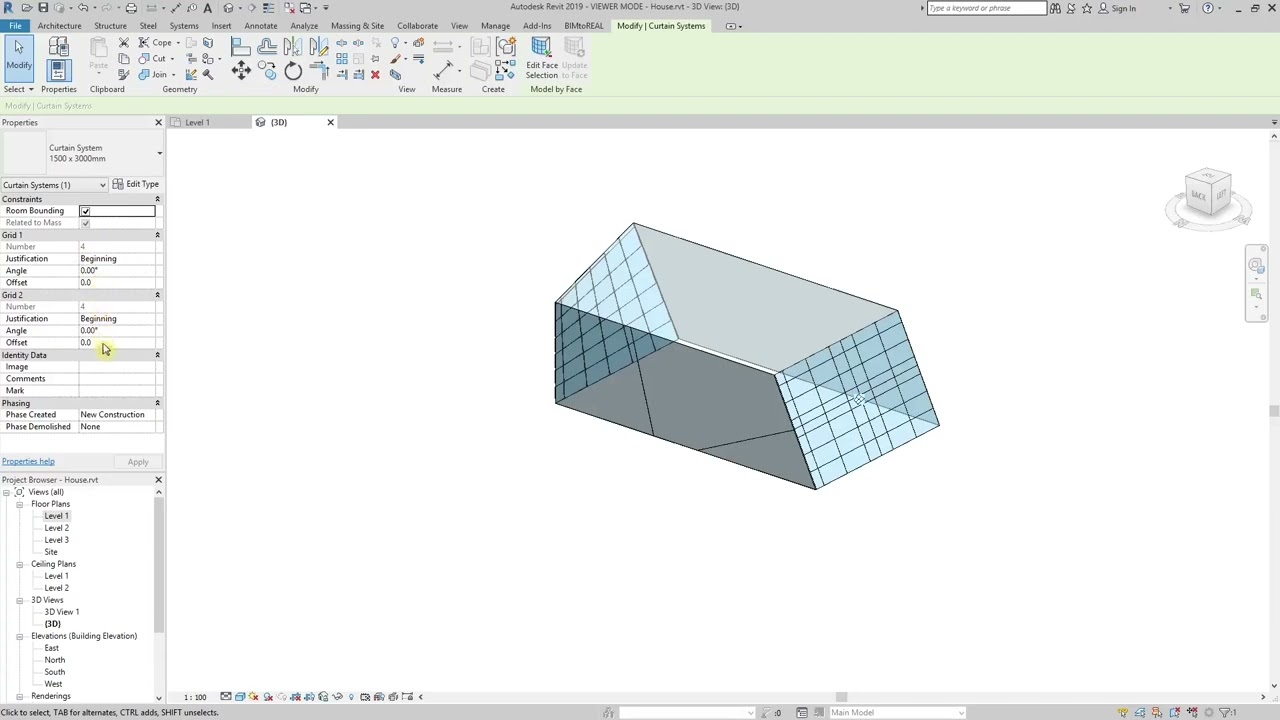 Revit Tips and Tricks #6: Curtain Walls vs Curtain Systems
