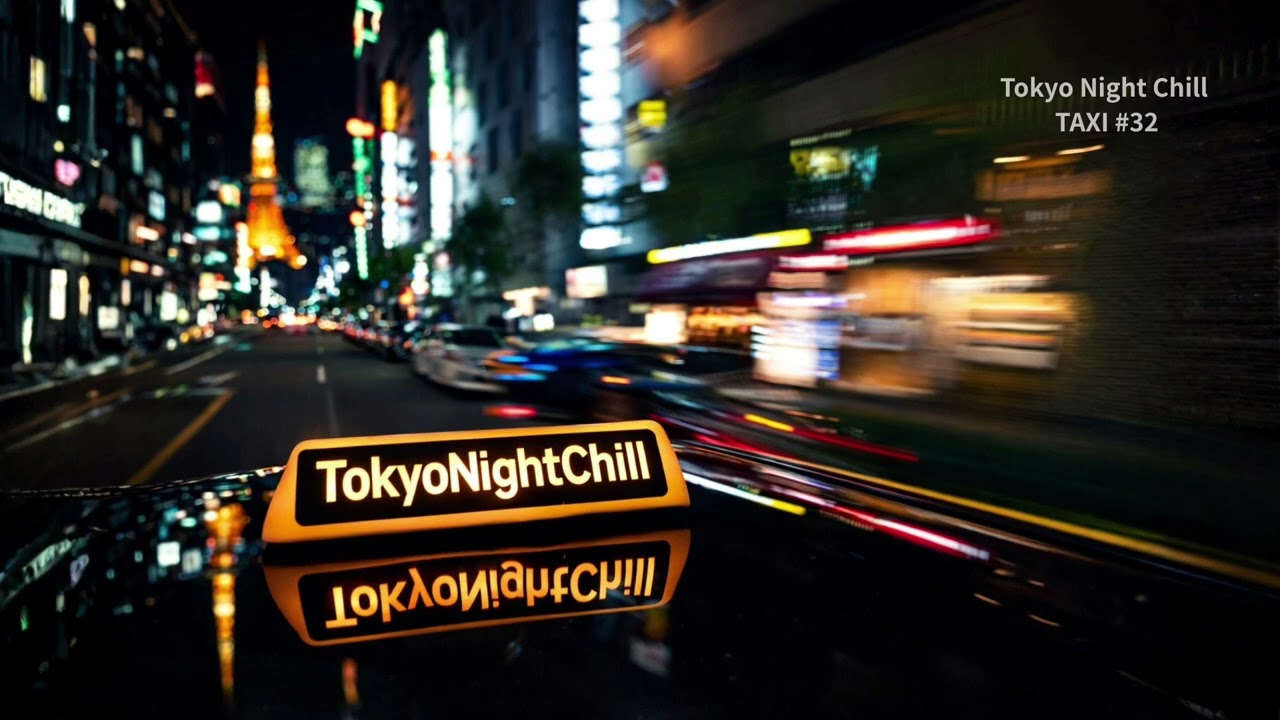 Tokyo Night Chill  TAXI #32 Minimal Lofi Instrumental (1 Hour)