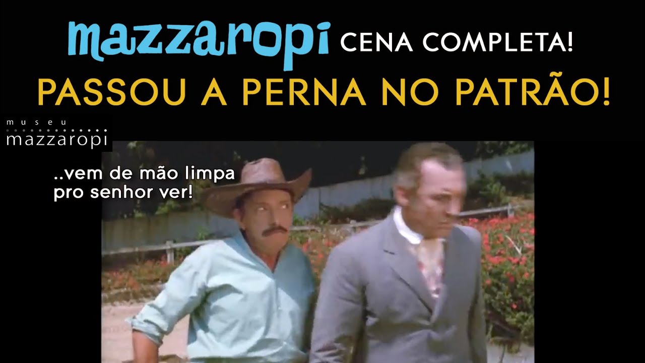 Cenas Mazzaropi - Passou a perna no patr&atilde;o! (1963)