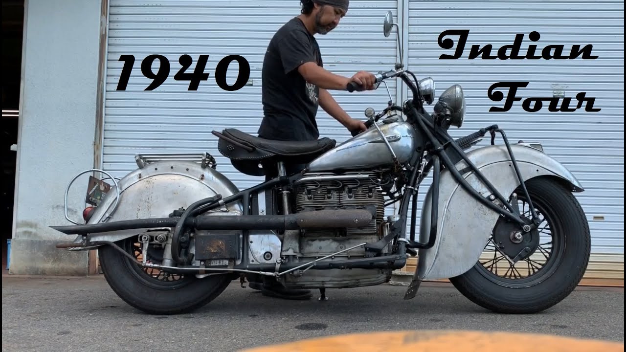 1940 Indian Four Model 440 by Cyla Motorcycle Dept. - Japan - Ep. 073